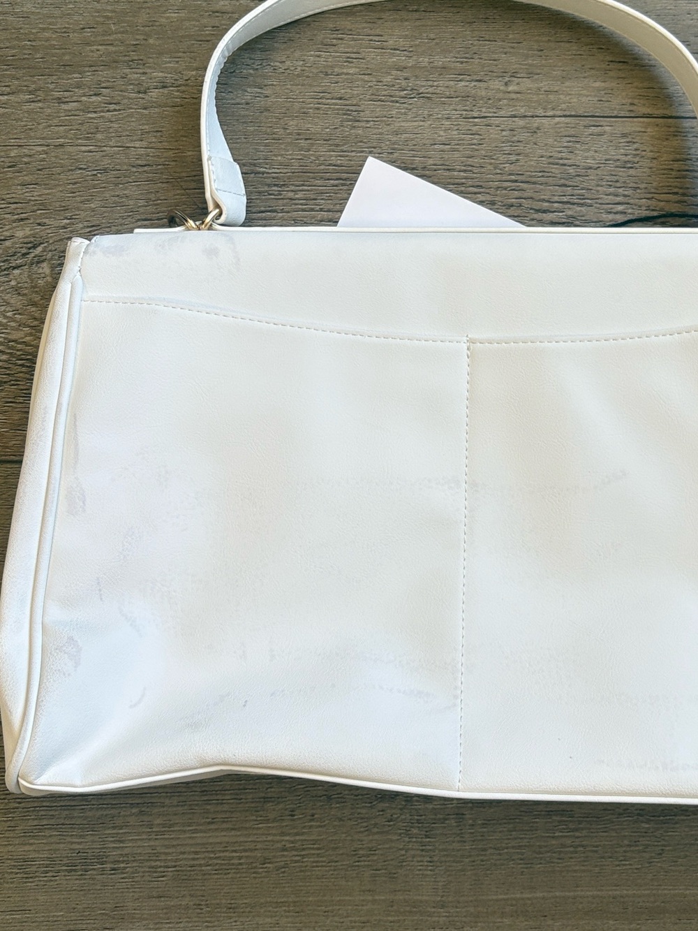 Praying White Drummer Boy Piano Key Music Note Top-Handle Purse Crossbody Strap - Picture 6 of 7
